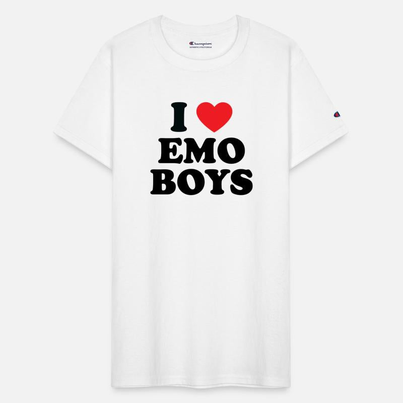 I Love or Heart Emo Boys