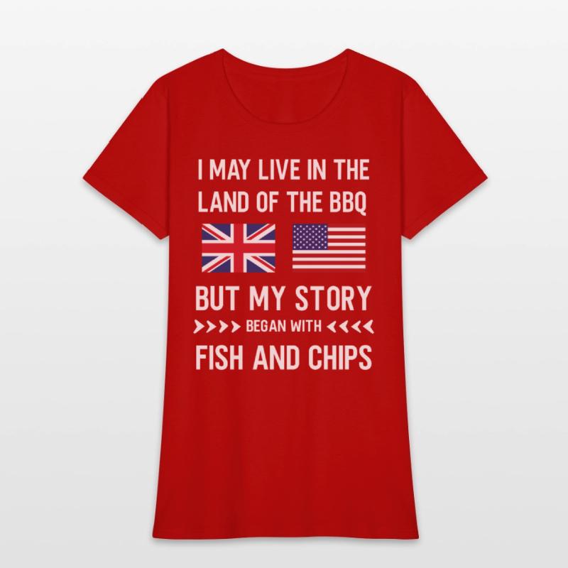 I may live in the Land of bbq my story is British