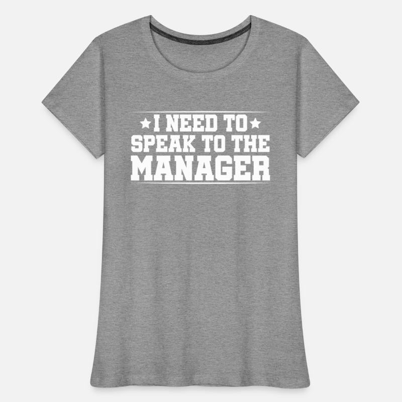 I Need to Speak to the Management Profession