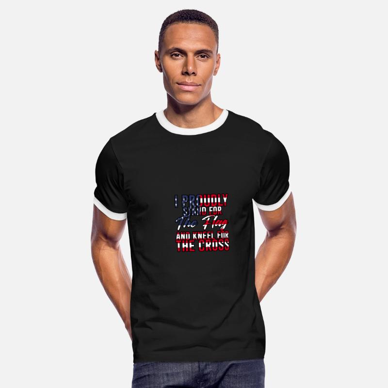 I Proudly Stand For The Flag Kneel For The Cross 3