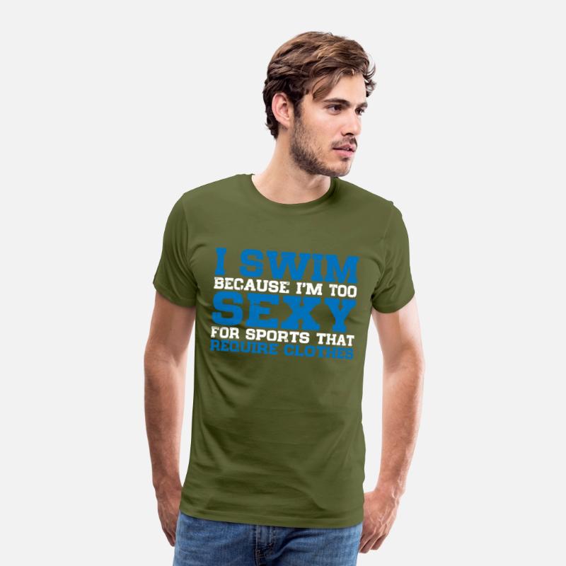 I Swim Because I'm Too Sexy Clothes 3