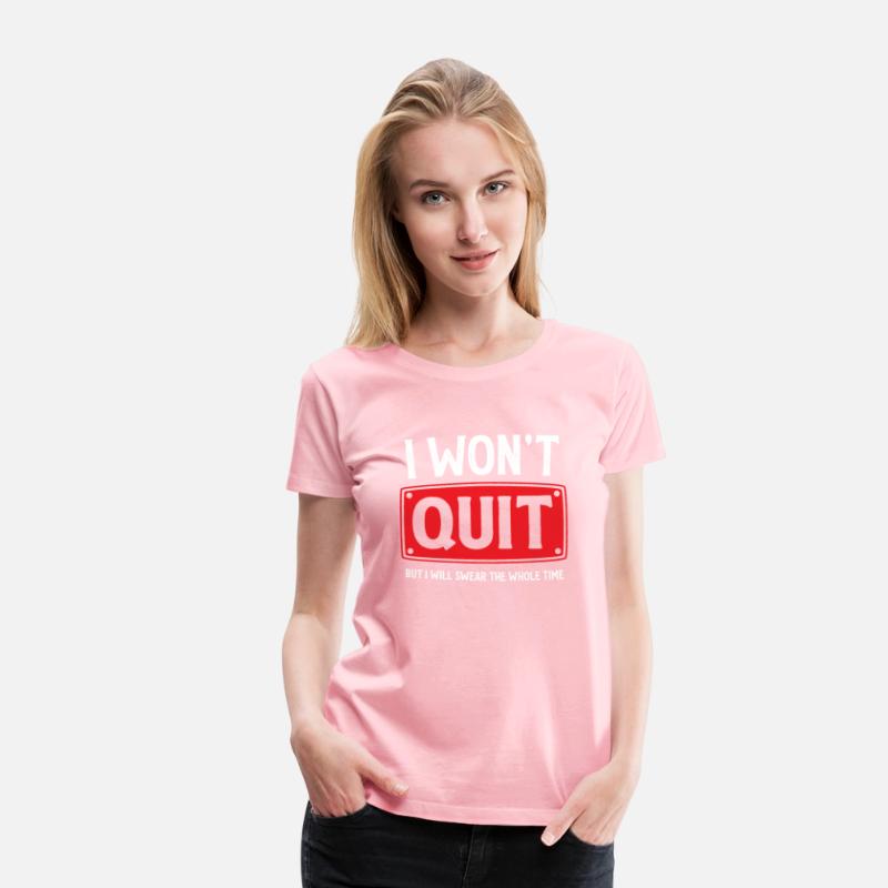 I Won't Quit Funny Workout Running