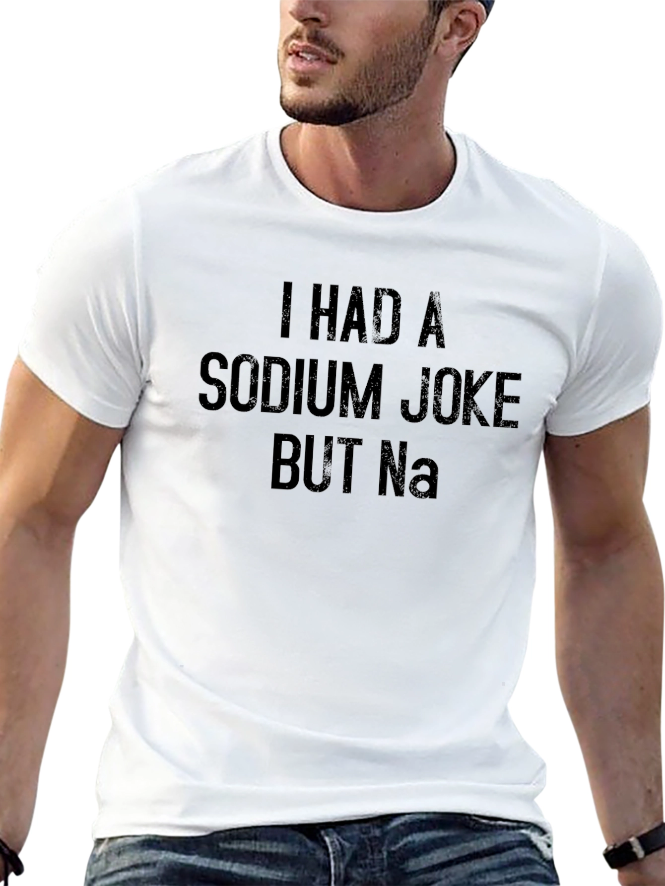 Funny Chemistry T-Shirt - Sodium Joke But Na!