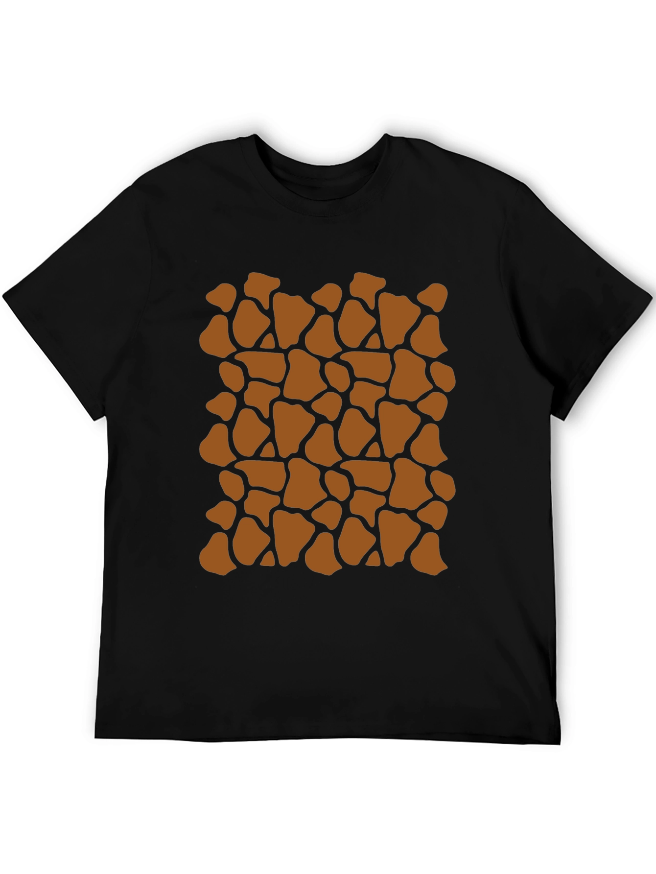 Giraffe Print T-Shirt - Unique Animal Pattern Tee