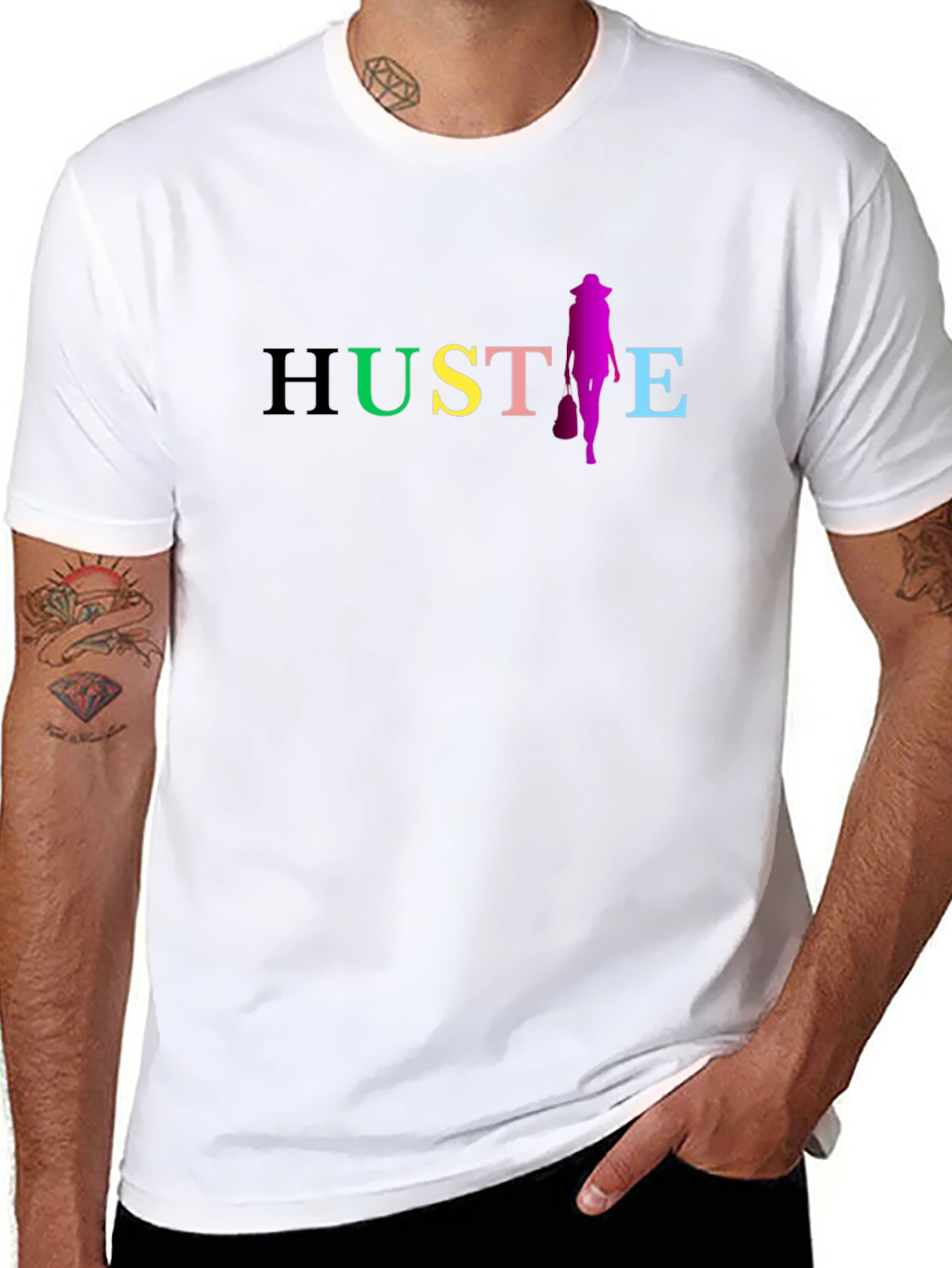 Hustle T-Shirt - Motivational Graphic Tee