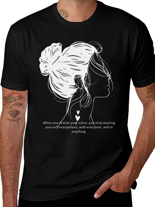 Value Woman Graphic Tee - Black
