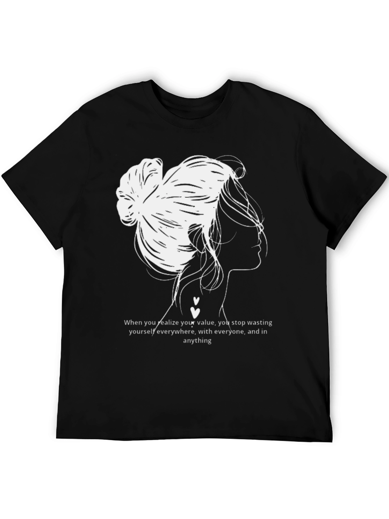 Value Woman Graphic Tee - Black