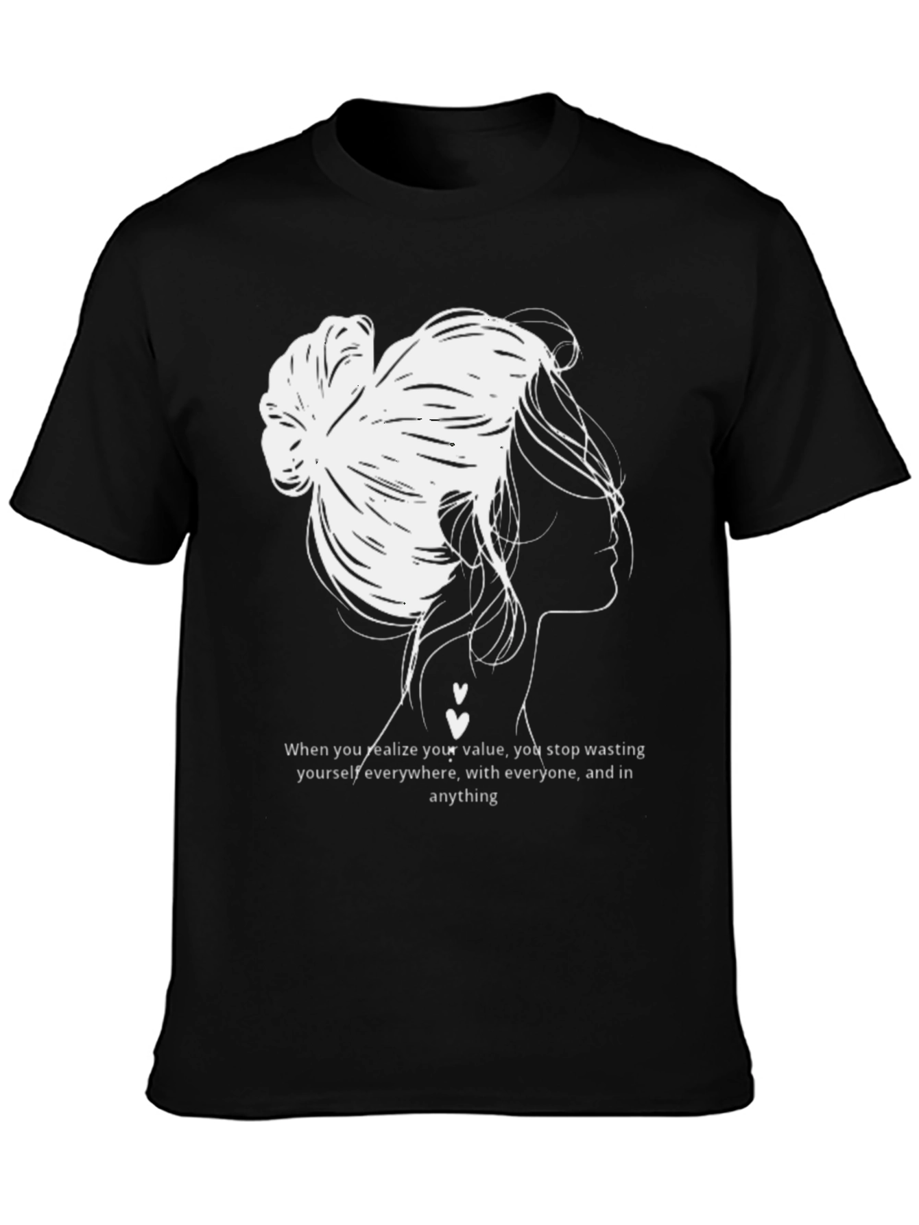 Value Woman Graphic Tee - Black