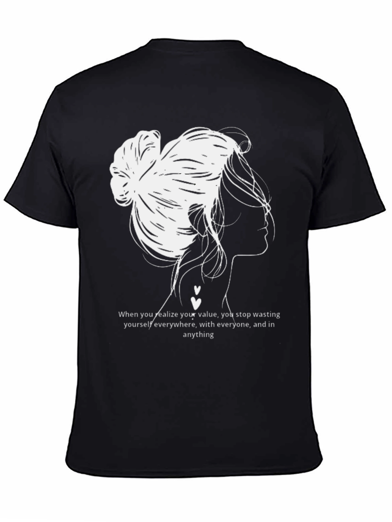 Value Woman Graphic Tee - Black