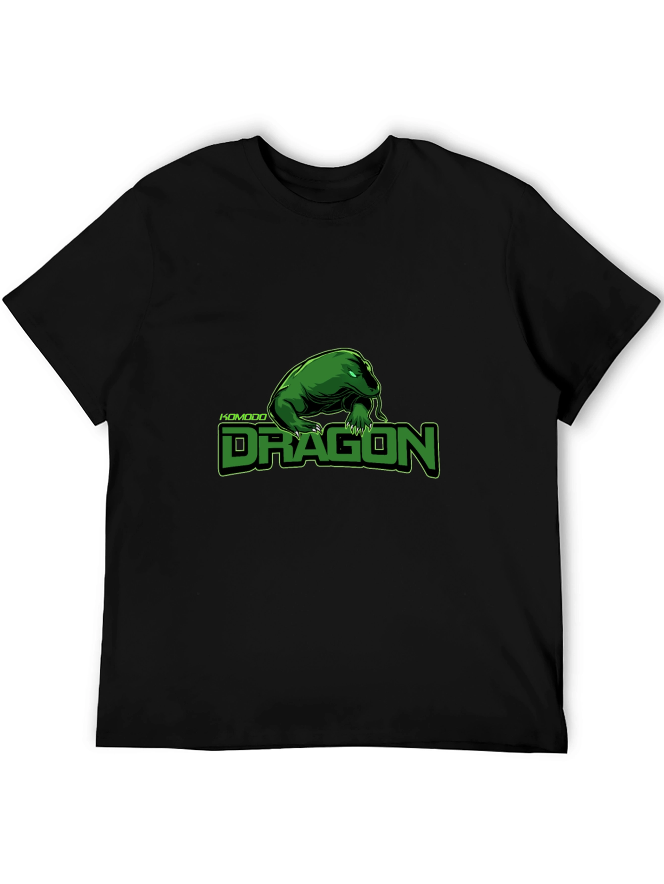 Komodo Dragon Graphic T-Shirt - Cool Reptile Tee
