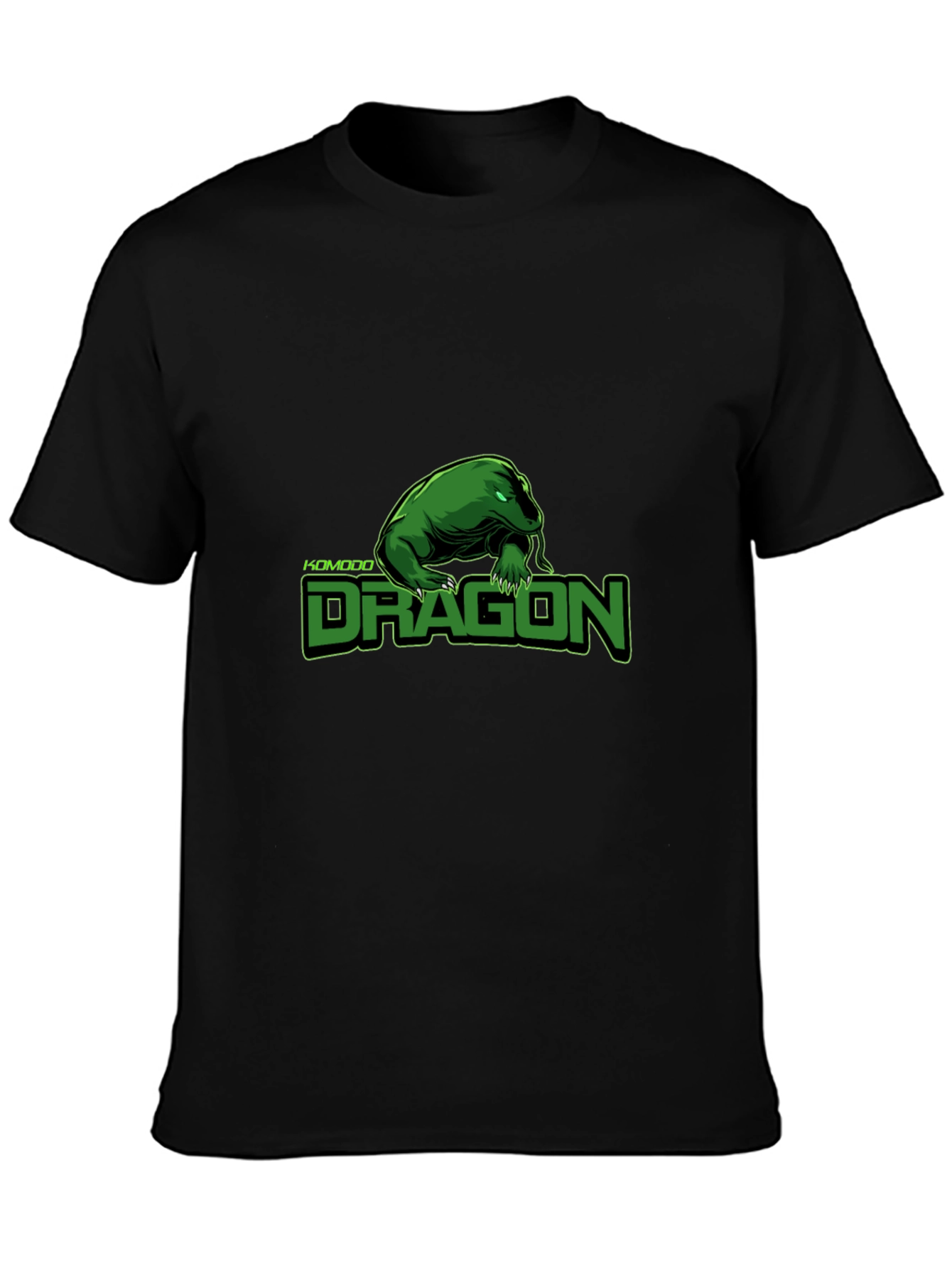 Komodo Dragon Graphic T-Shirt - Cool Reptile Tee
