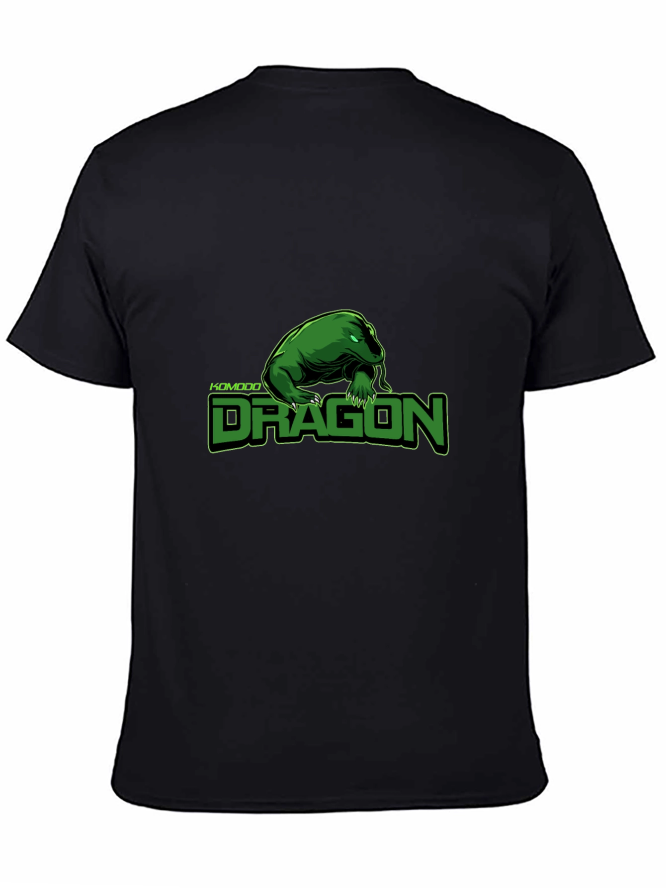 Komodo Dragon Graphic T-Shirt - Cool Reptile Tee
