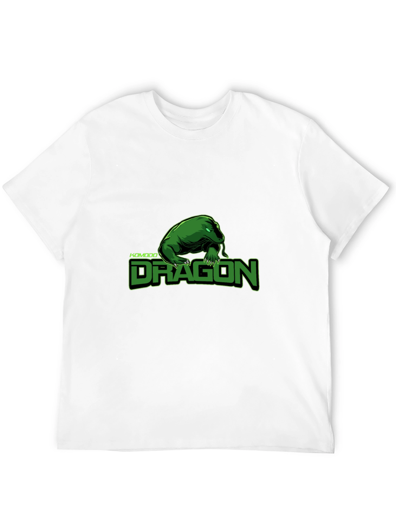 Komodo Dragon Graphic T-Shirt - Cool Reptile Tee