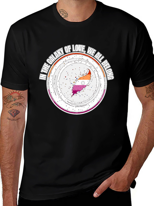 Galaxy of Love Lesbian Pride T-Shirt