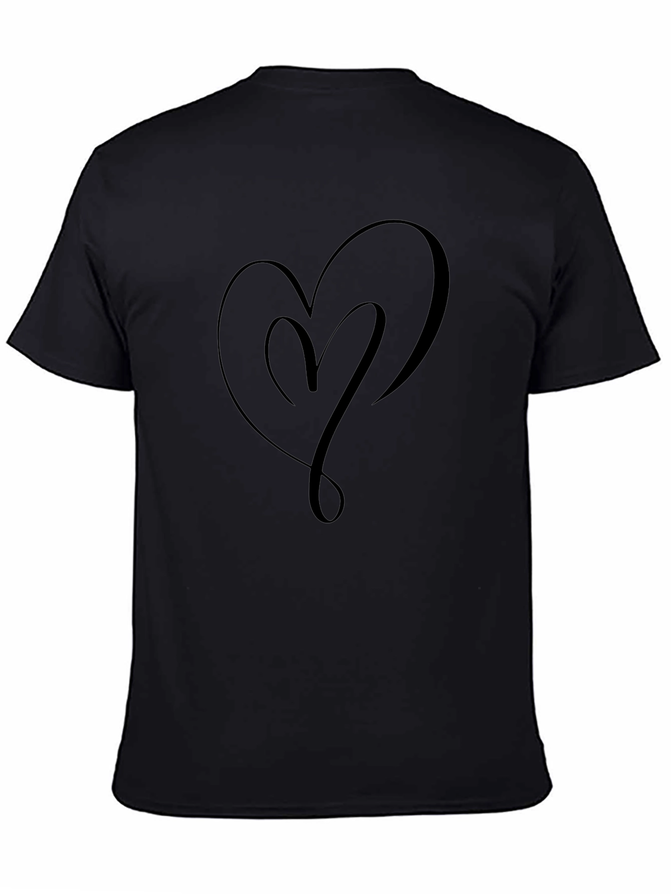 Heart Graphic Tee - Soft Style Cotton T-Shirt