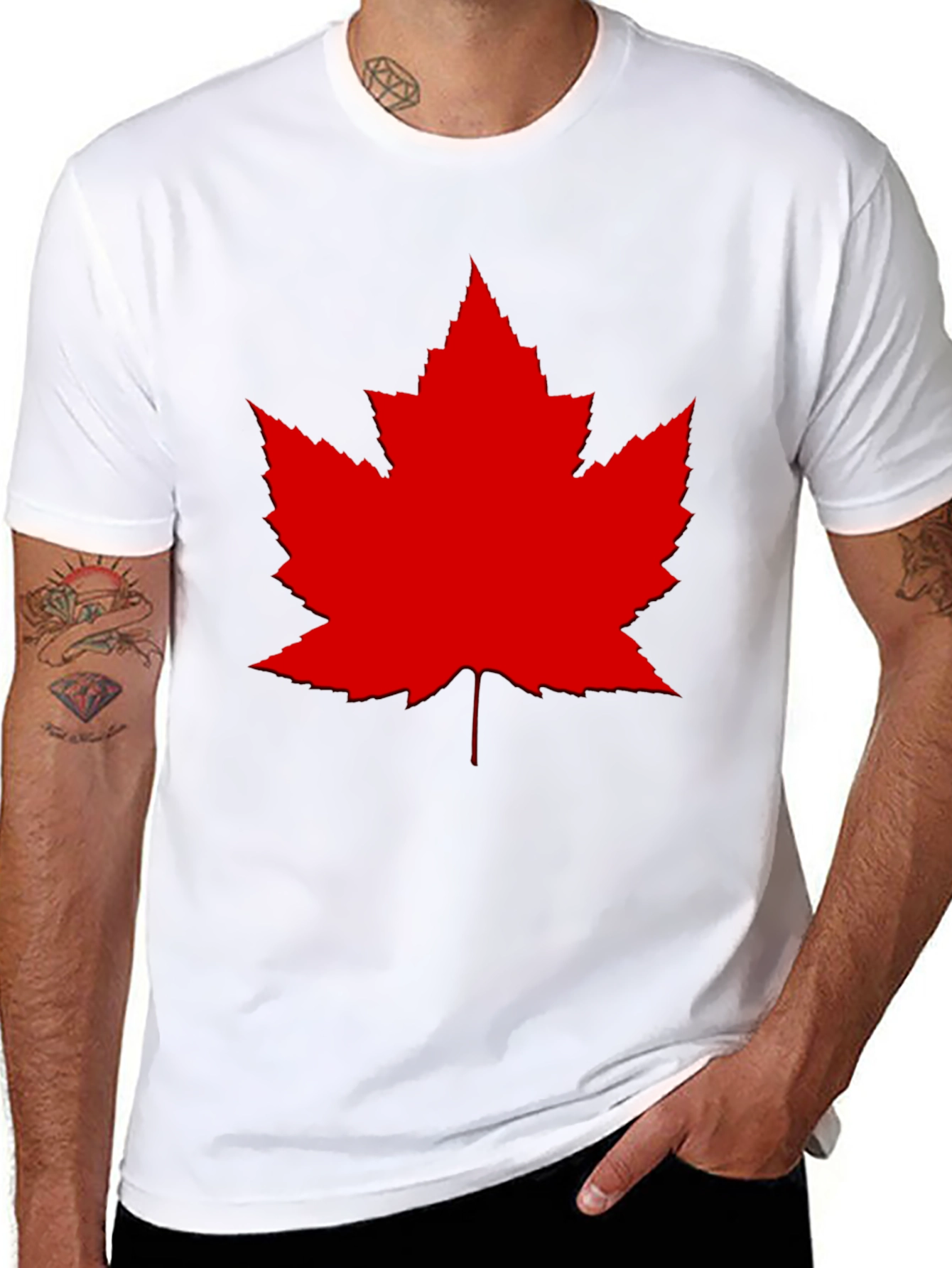 Maple Leaf Graphic Tee