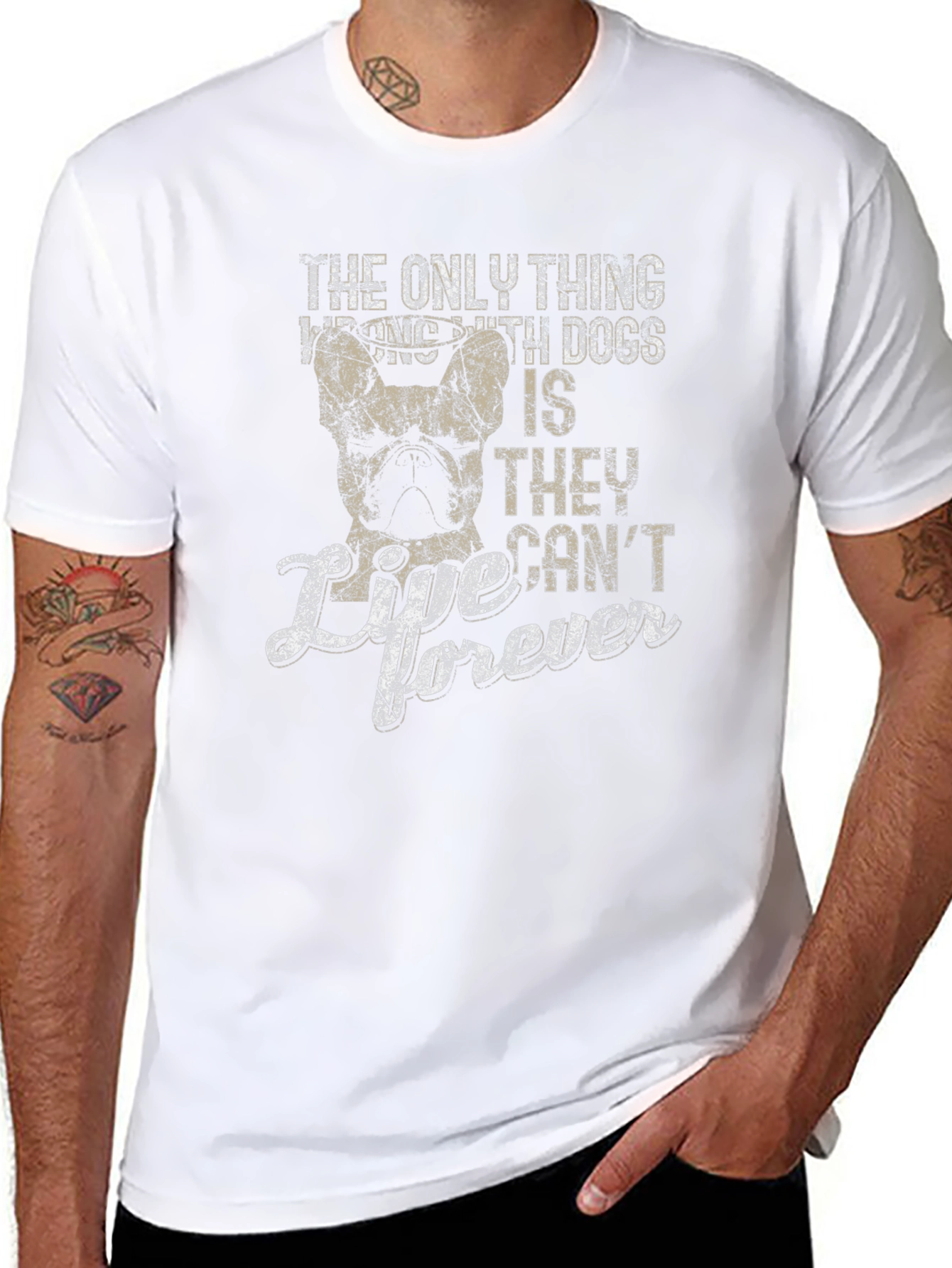 Dog Lover T-Shirt: They Cant Live Forever