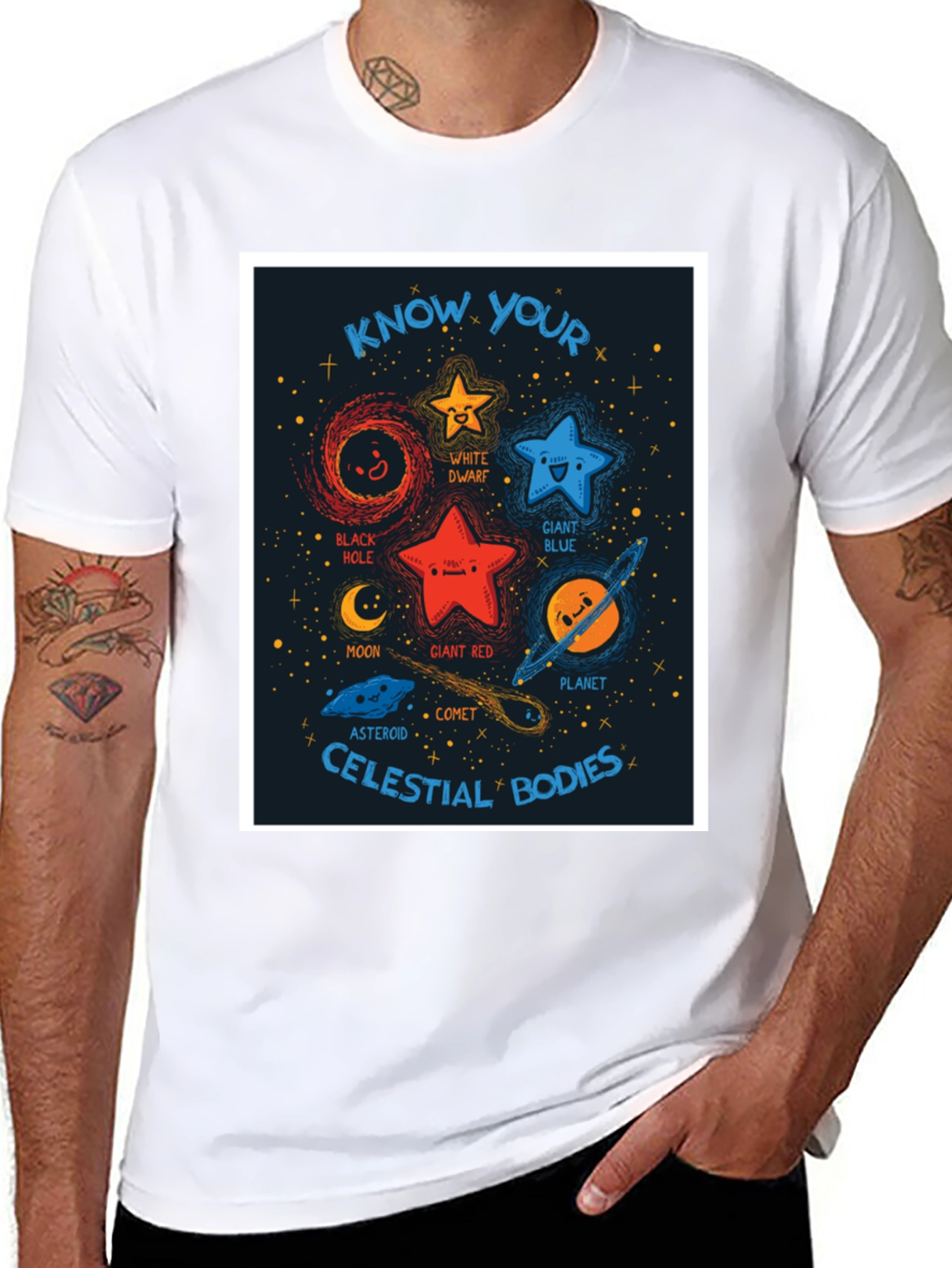Celestial Bodies Graphic Tee