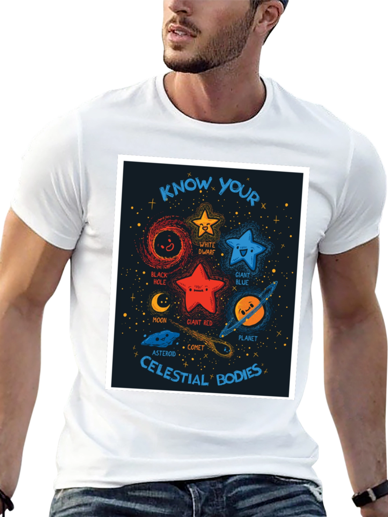 Celestial Bodies Graphic Tee