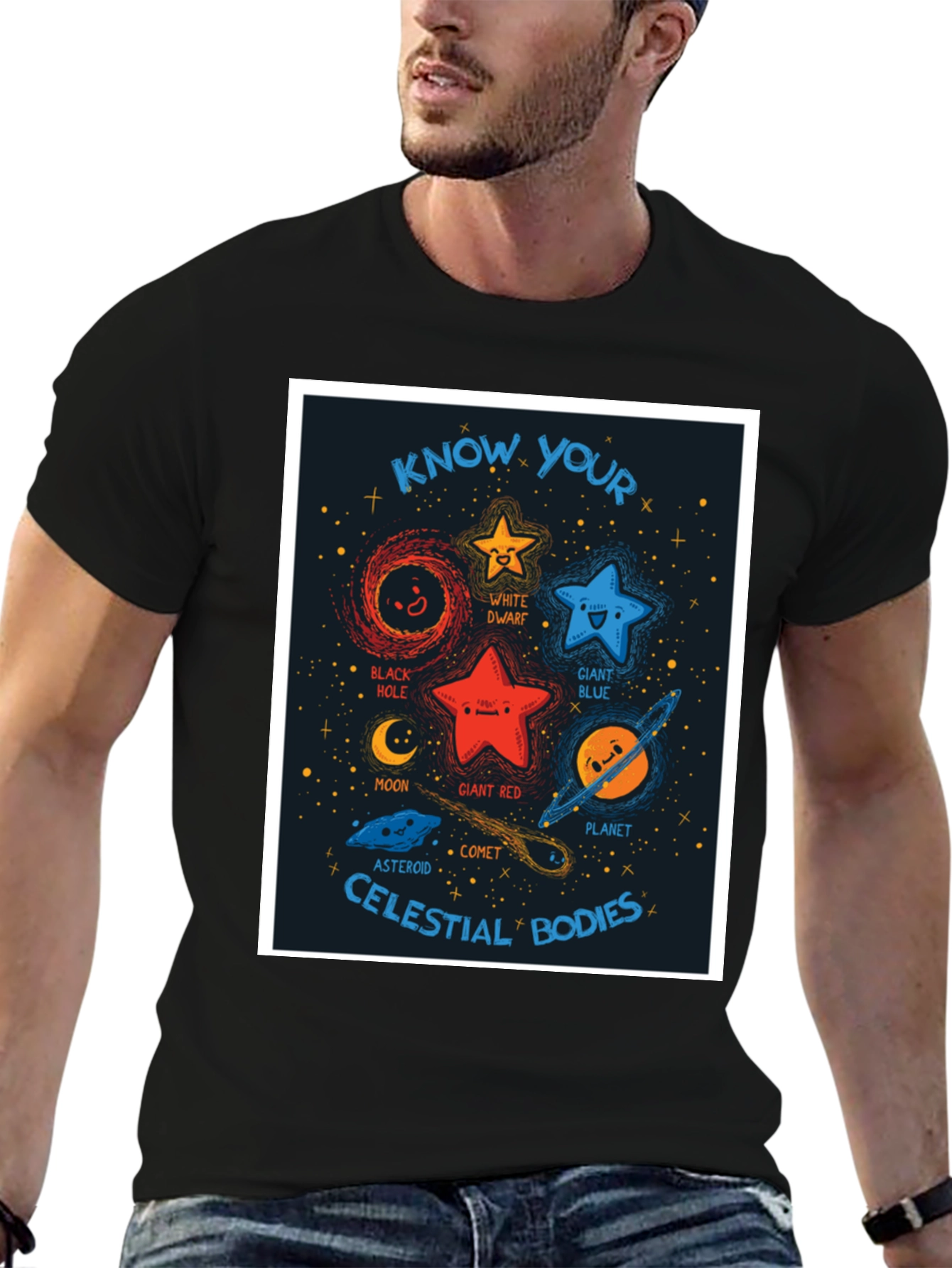 Celestial Bodies Graphic Tee