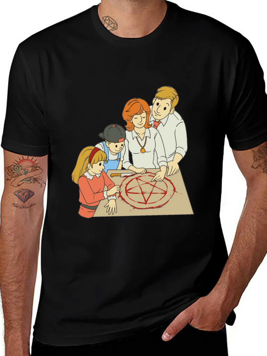 Family Pentagram T-Shirt - Summon Fun!