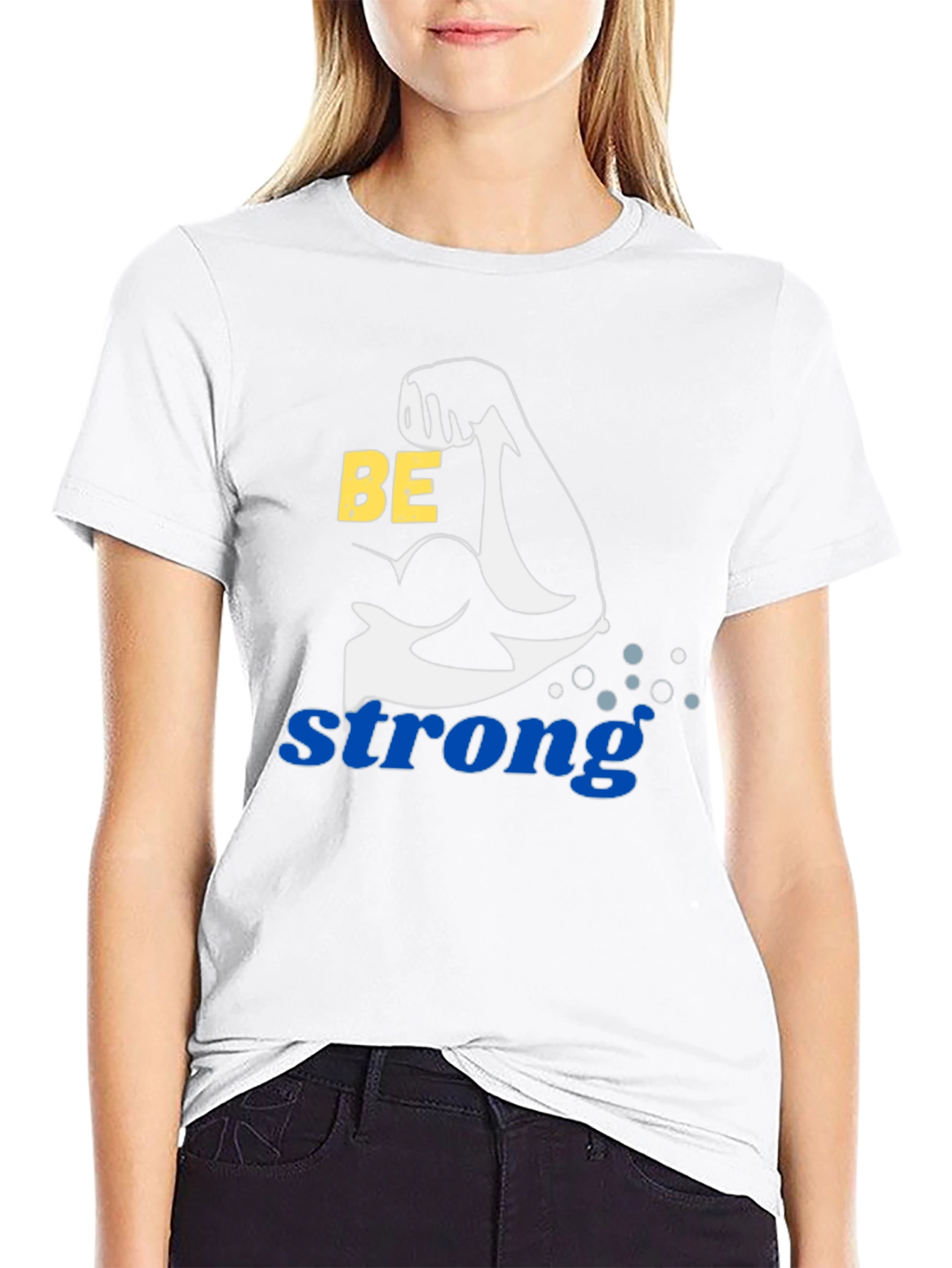 Be Strong Graphic T-Shirt - Mens