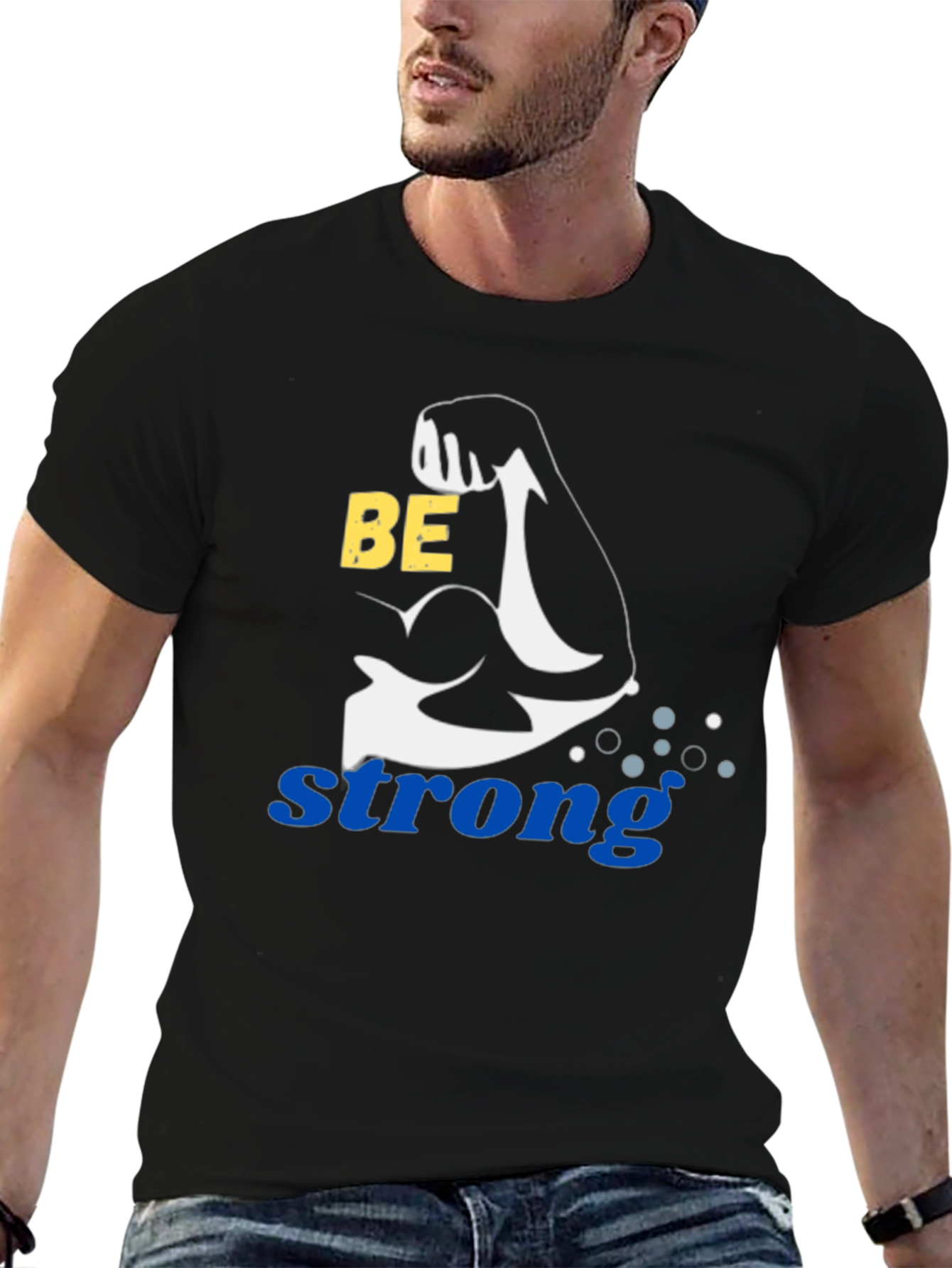 Be Strong Graphic T-Shirt - Mens