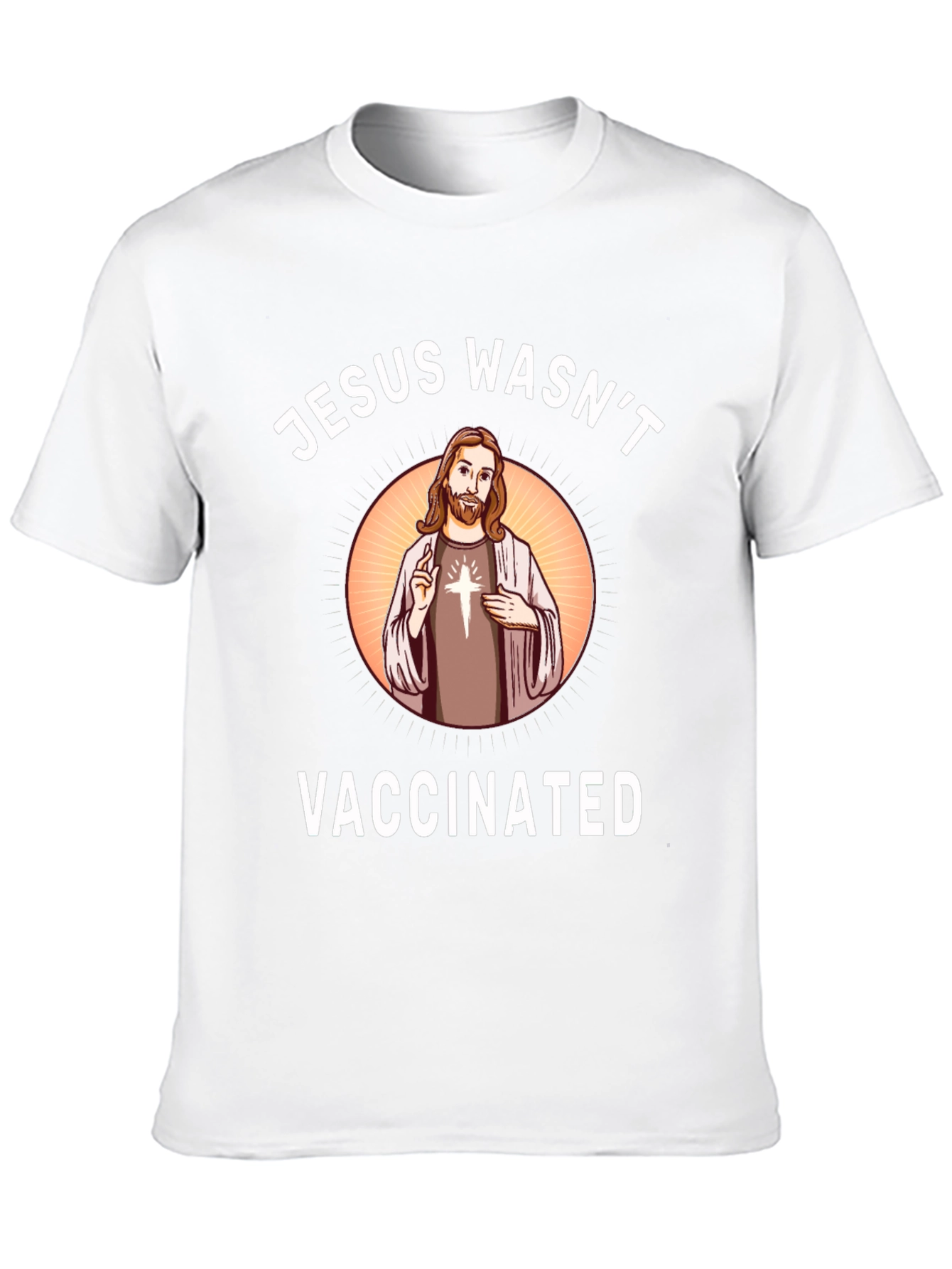 Jesus Wasnt Vaccinated Graphic Tee