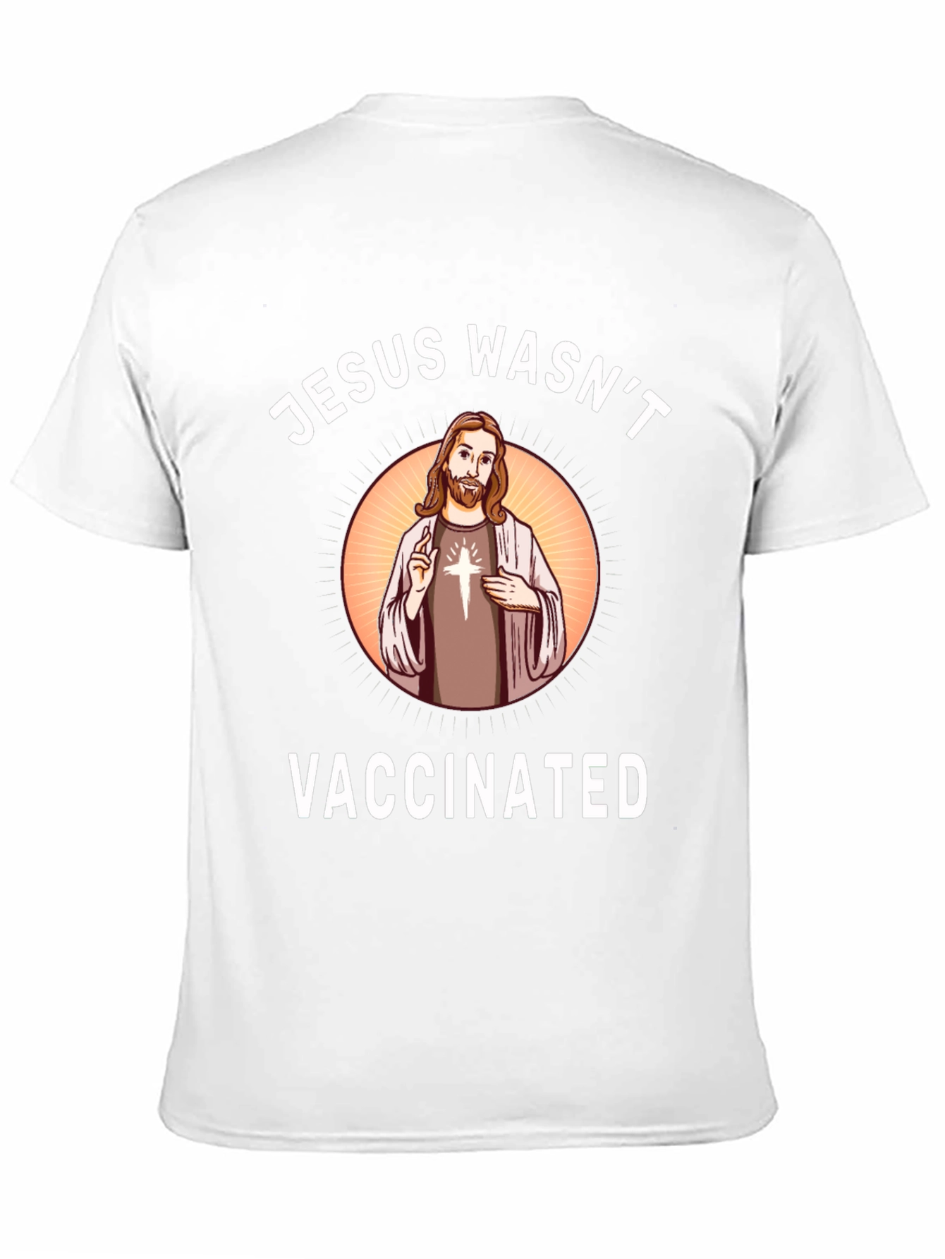 Jesus Wasnt Vaccinated Graphic Tee