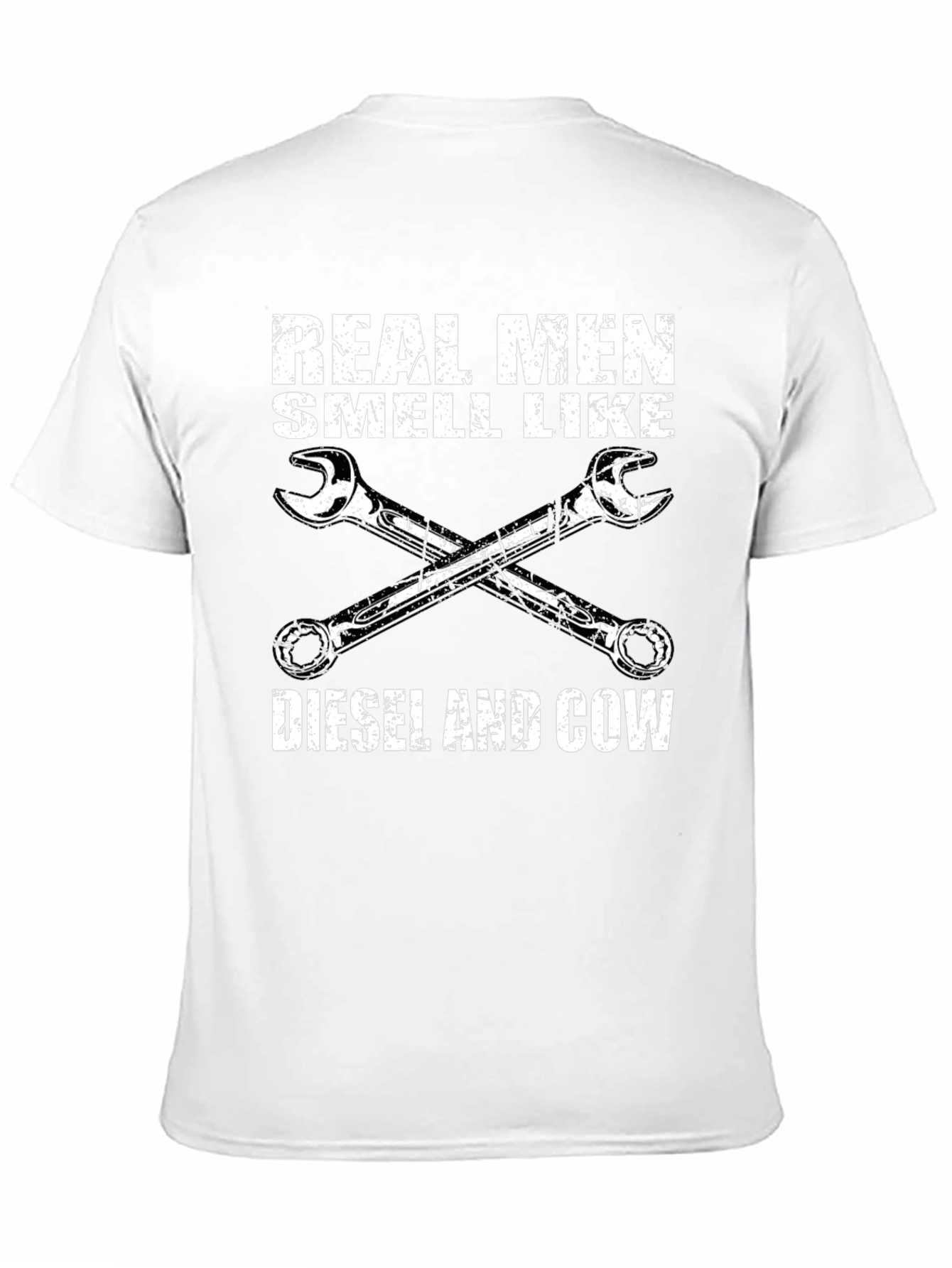 Real Men Diesel & Cow T-Shirt