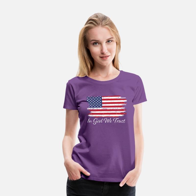 In God We Trust Us Flag Patriotic