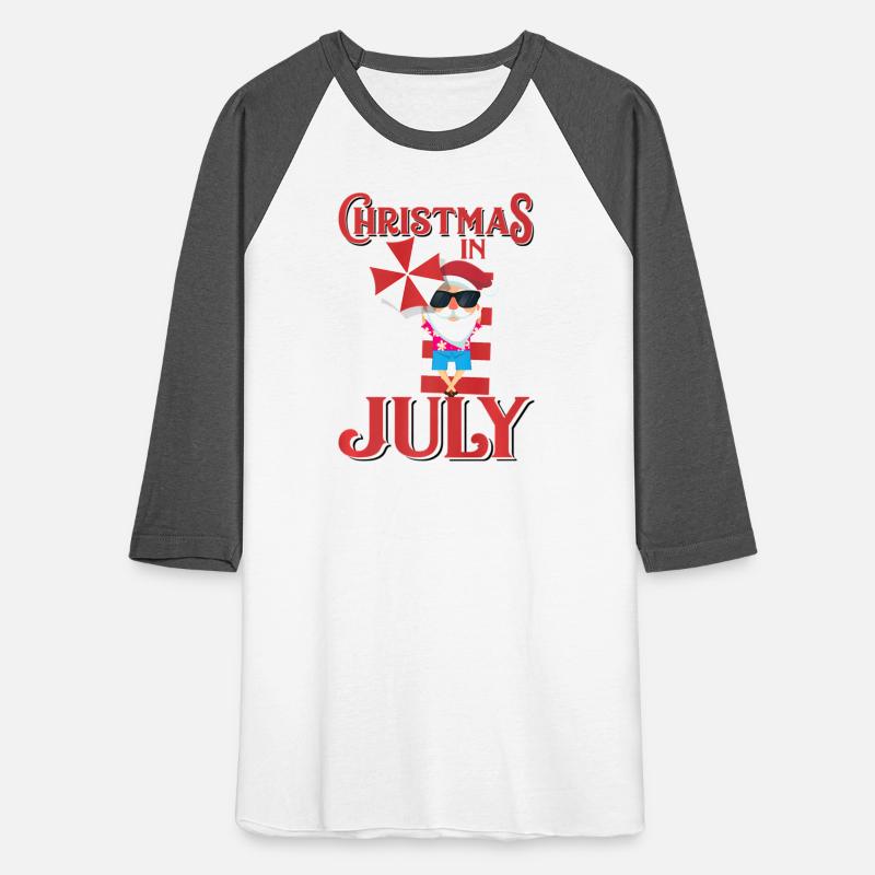 In July Beach Santa Claus