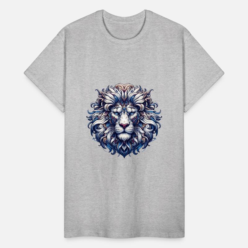 Intricate Majestic Lion: Baroque Style Elegance