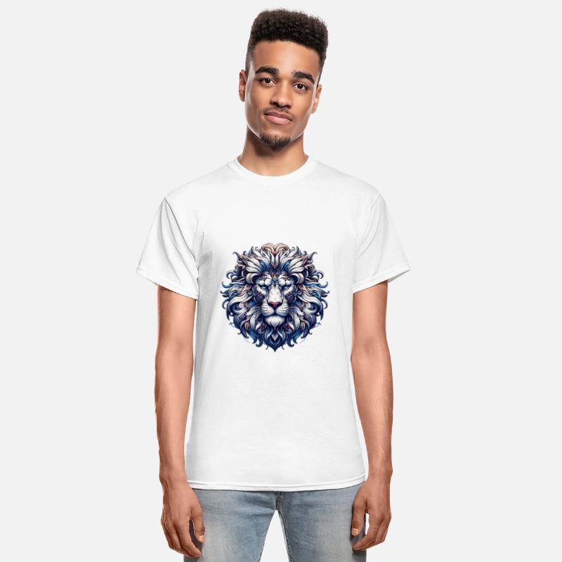 Intricate Majestic Lion: Baroque Style Elegance