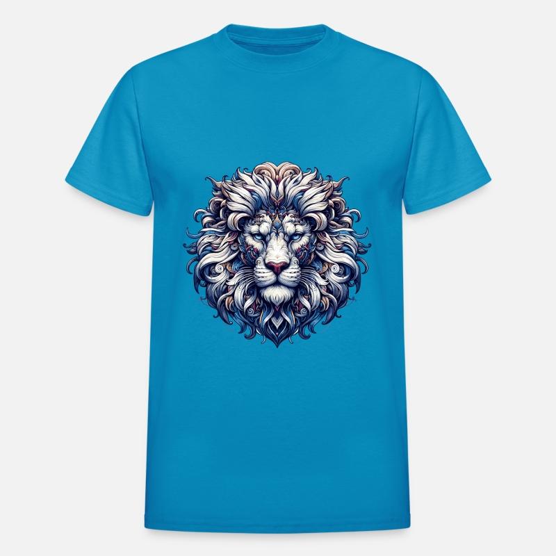 Intricate Majestic Lion: Baroque Style Elegance