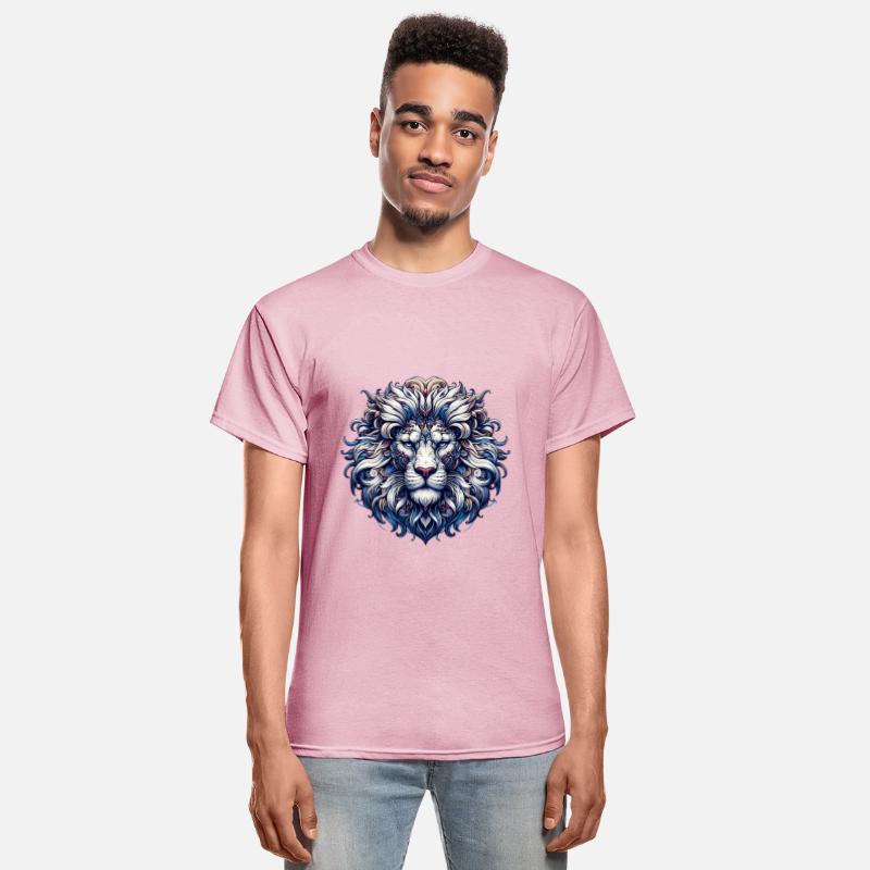 Intricate Majestic Lion: Baroque Style Elegance