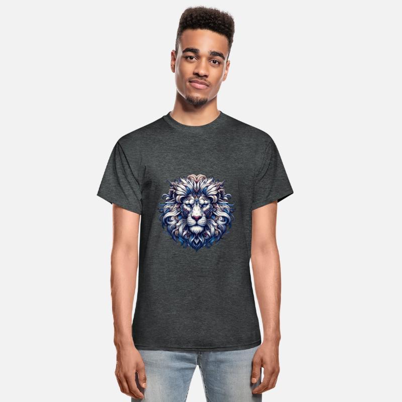 Intricate Majestic Lion: Baroque Style Elegance