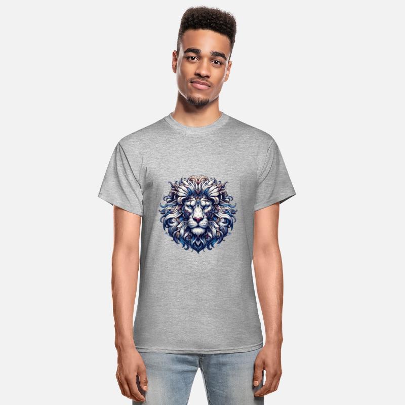 Intricate Majestic Lion: Baroque Style Elegance