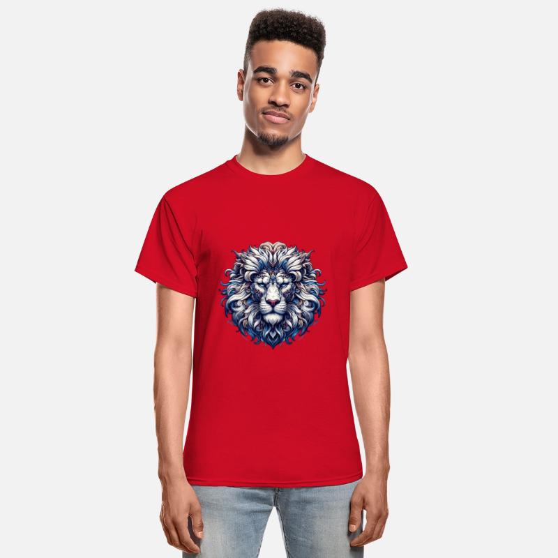 Intricate Majestic Lion: Baroque Style Elegance