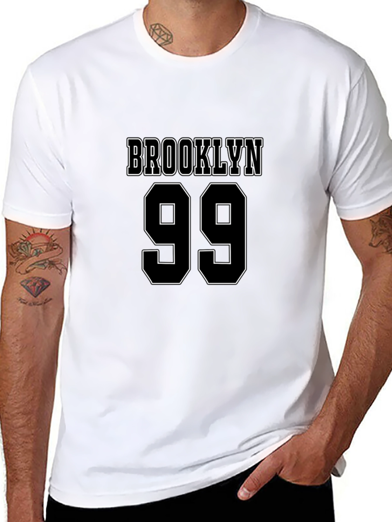 Brooklyn 99 Graphic T-Shirt - Black