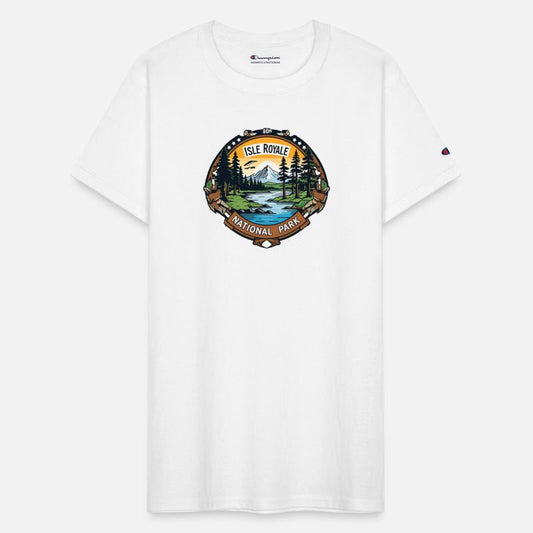 Isle Royale National Park Michigan USA Logo