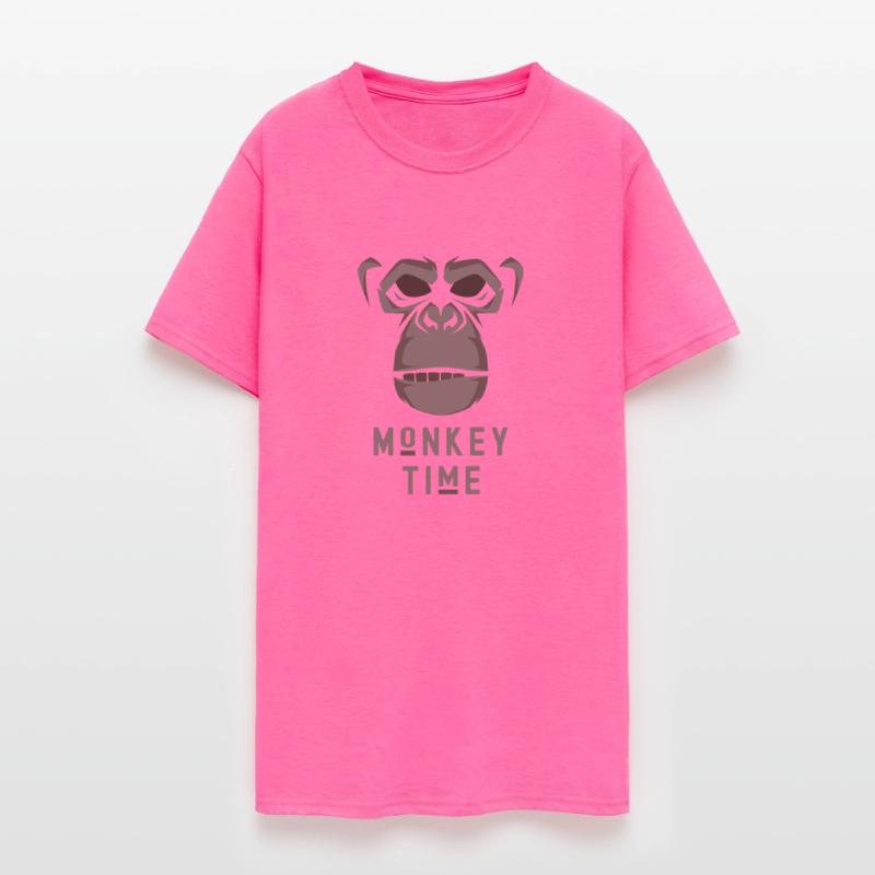 It's Monkey Time Cute Adorable Funny Monkey Face