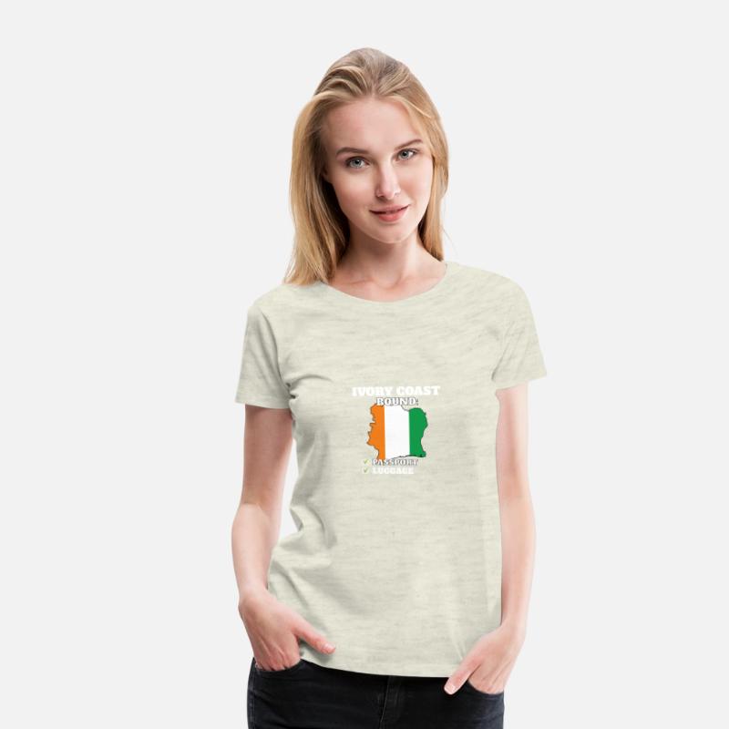 Ivory Coast Bound Country Travel Ivorian Flag