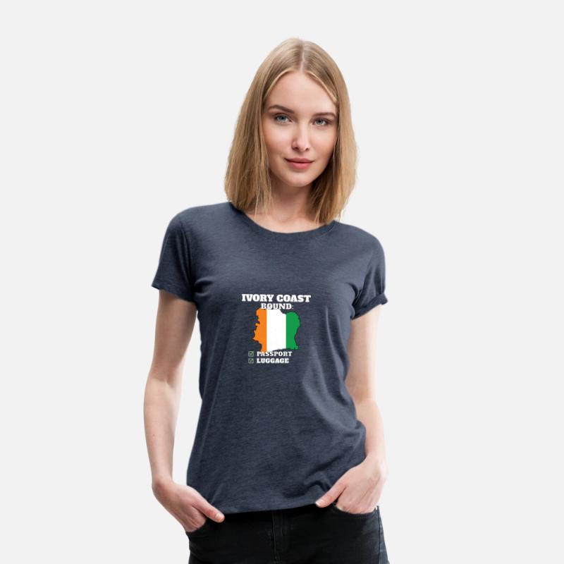 Ivory Coast Bound Country Travel Ivorian Flag