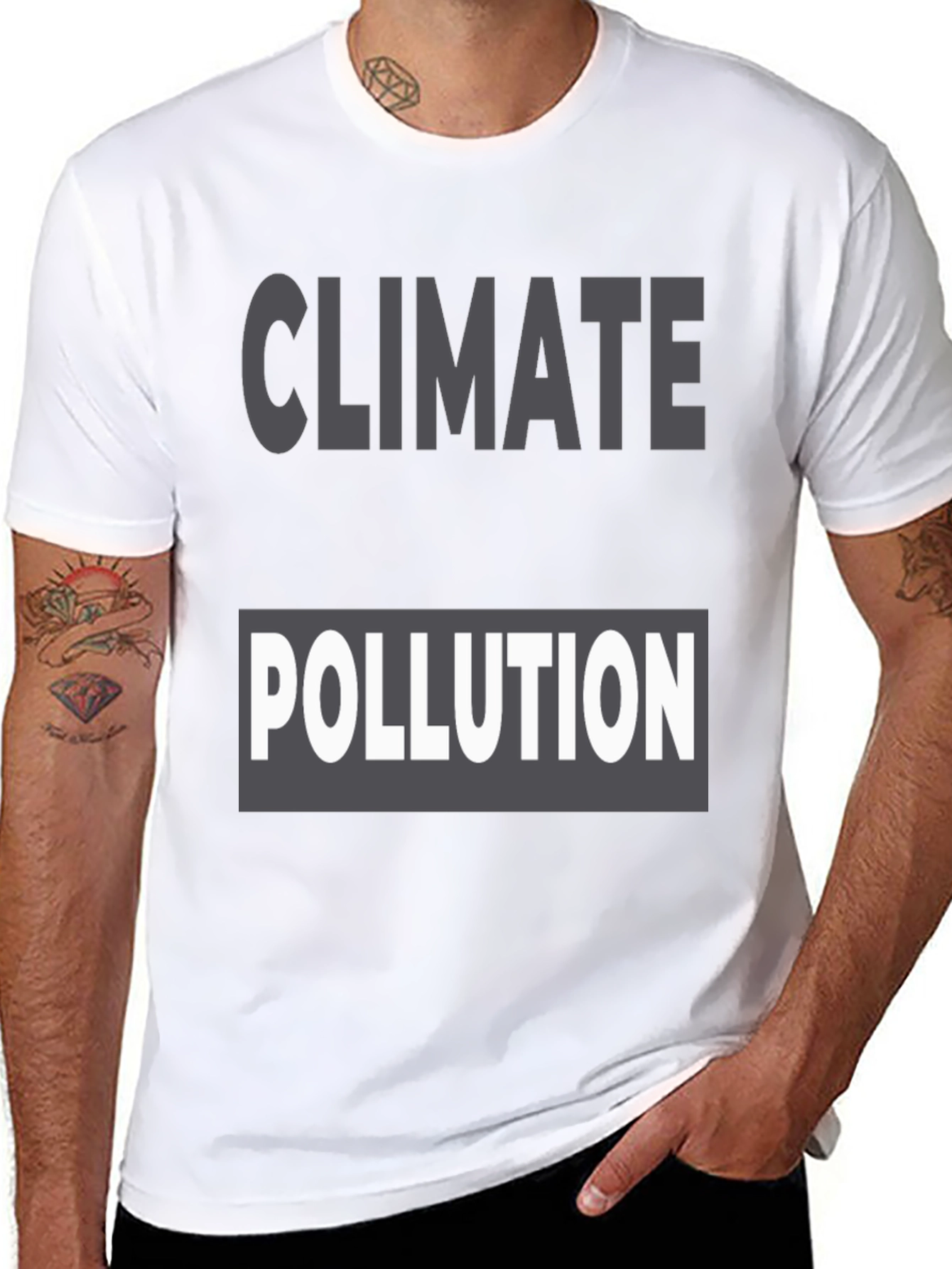 Climate Pollution Awareness T-Shirt