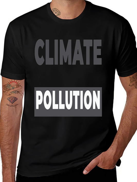Climate Pollution Awareness T-Shirt