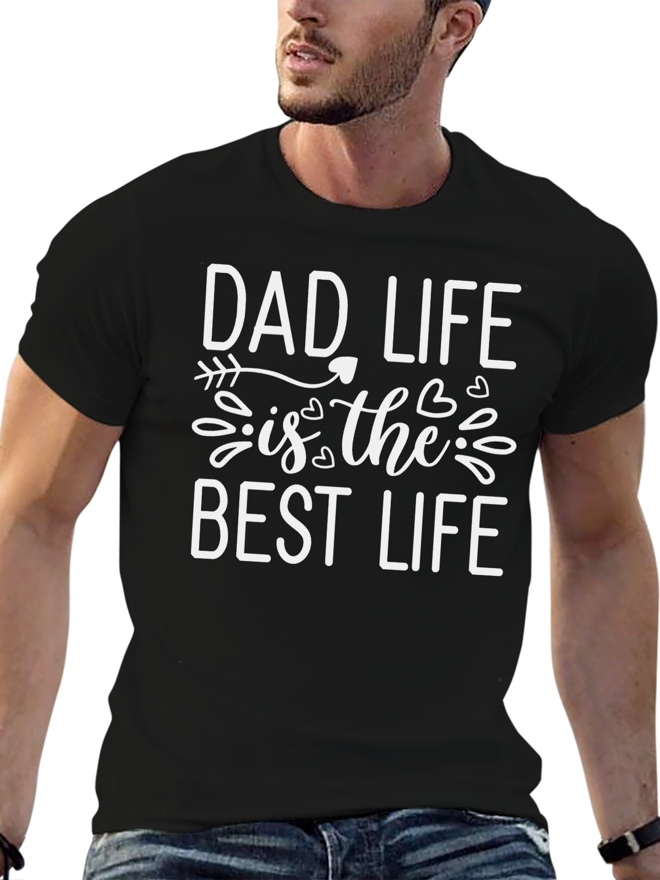 Dad Life is the Best Life Graphic Tee