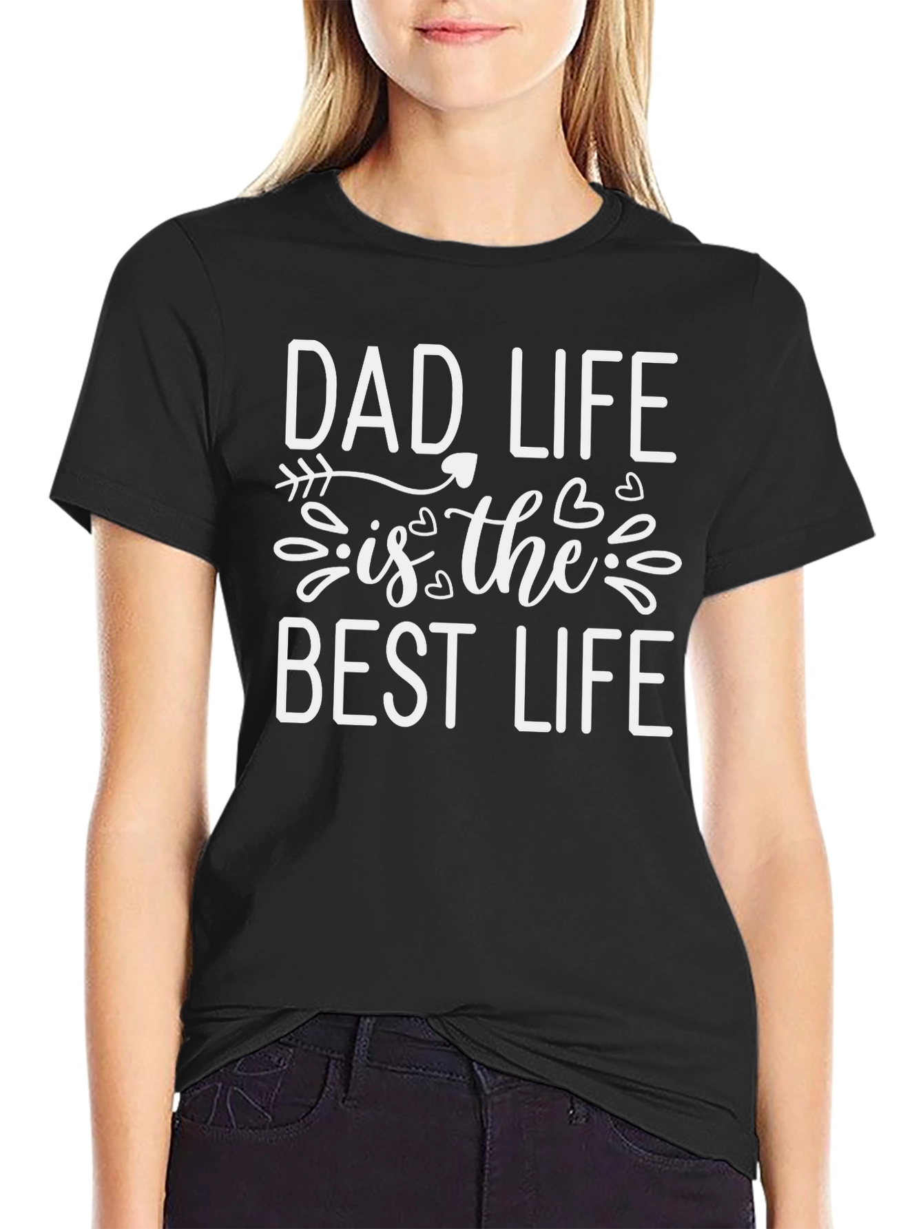 Dad Life is the Best Life Graphic Tee