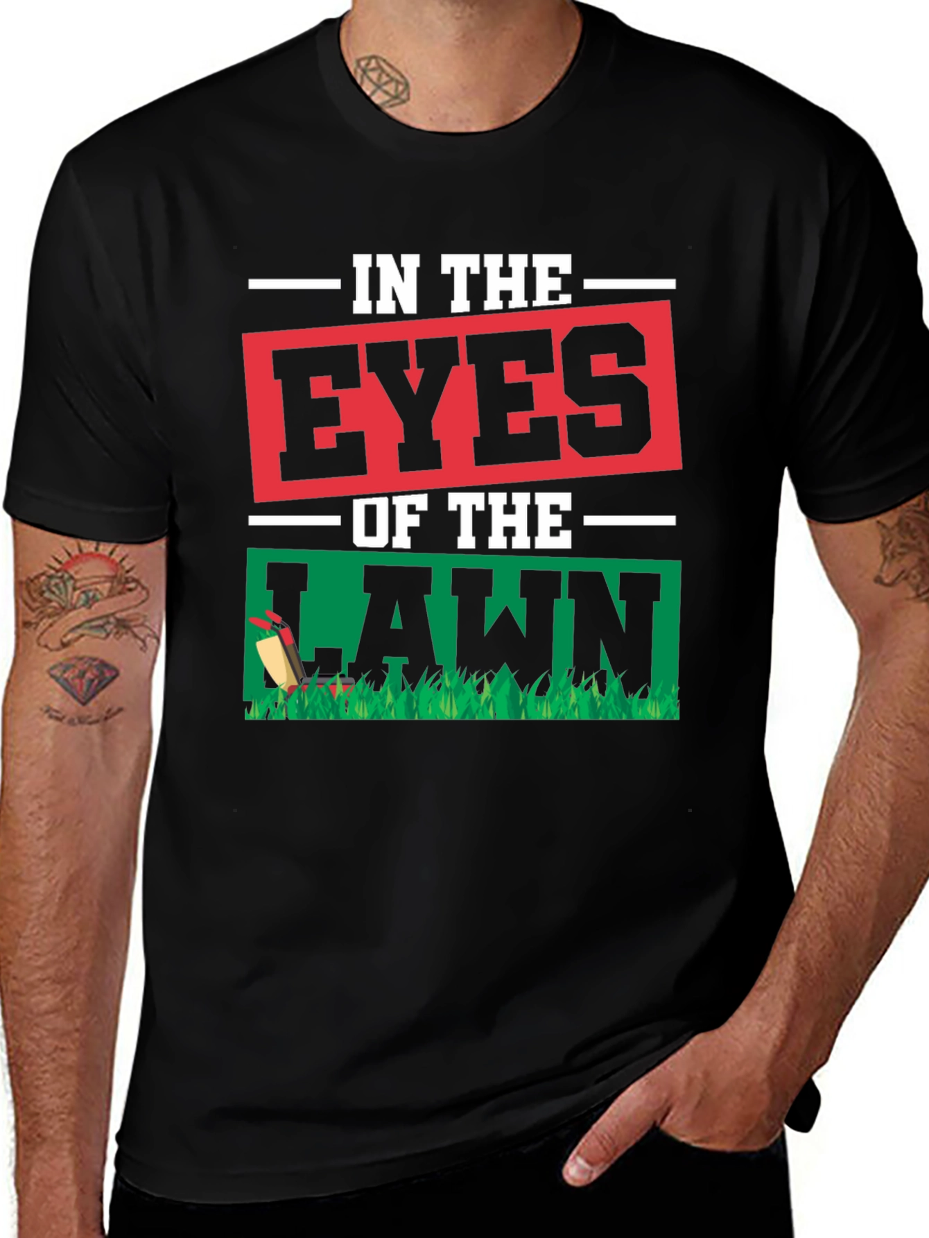 In the Eyes of the Lawn Graphic Tee