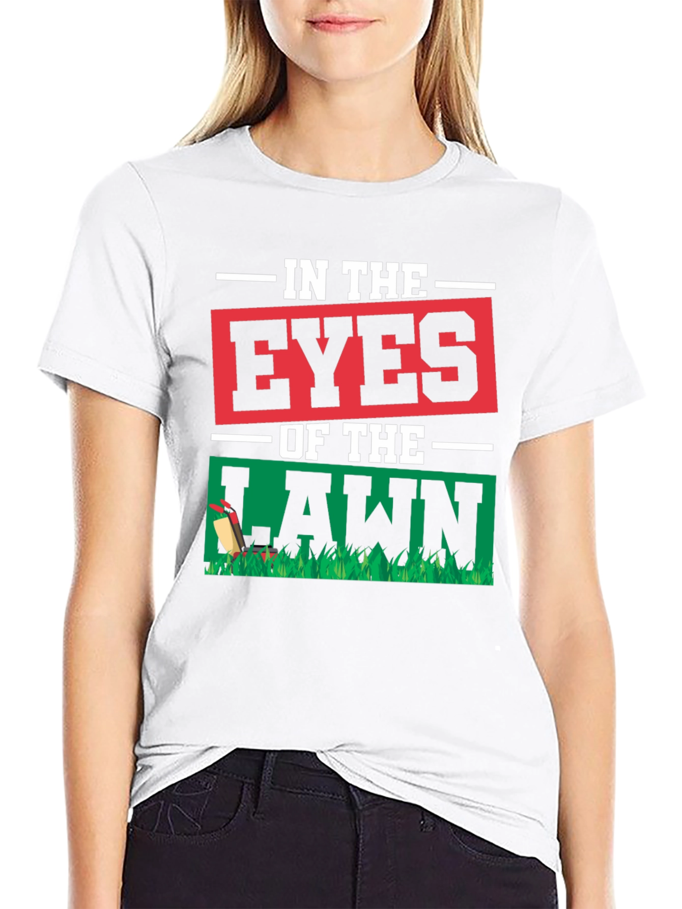 In the Eyes of the Lawn Graphic Tee